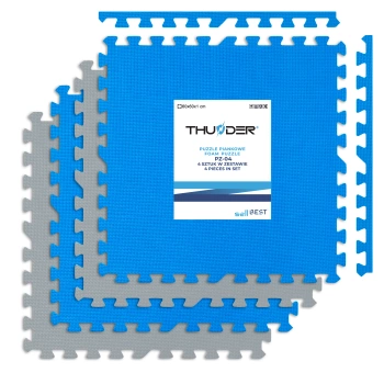 Син-сив пъзел за упражнения 60x60x2cm THUNDER