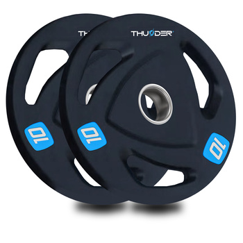 Комплект олимпийски тежести THUNDER 2x10 kg