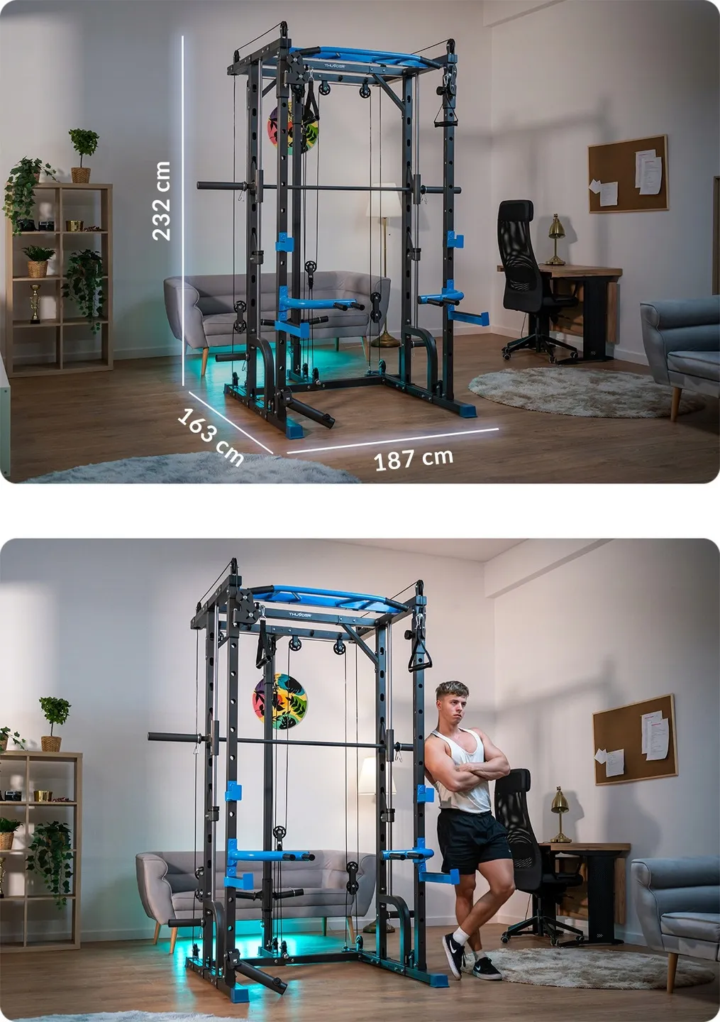 Врата SLIDE – страничен изглед