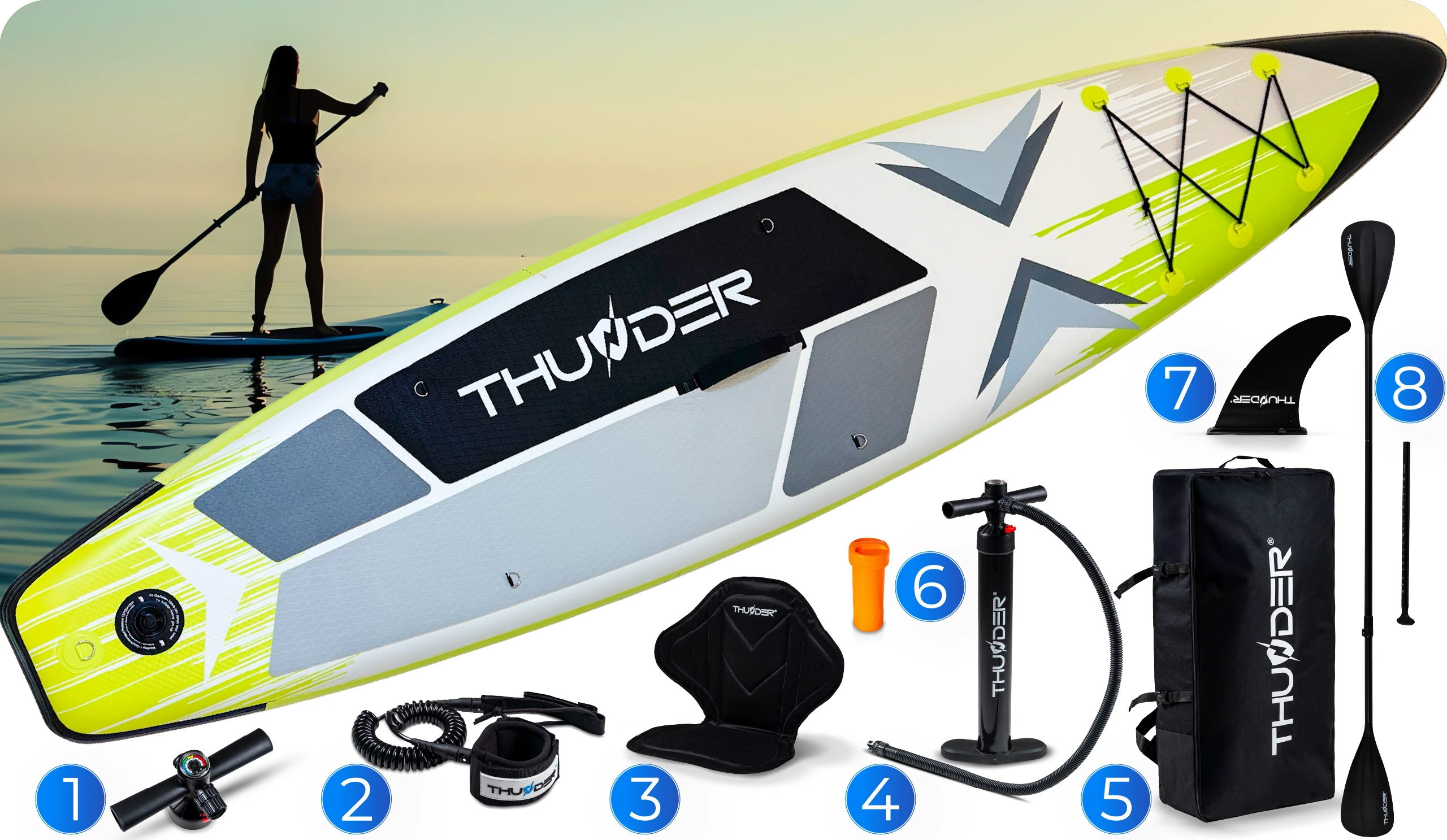 Комплект аксесоари за SUP VELA