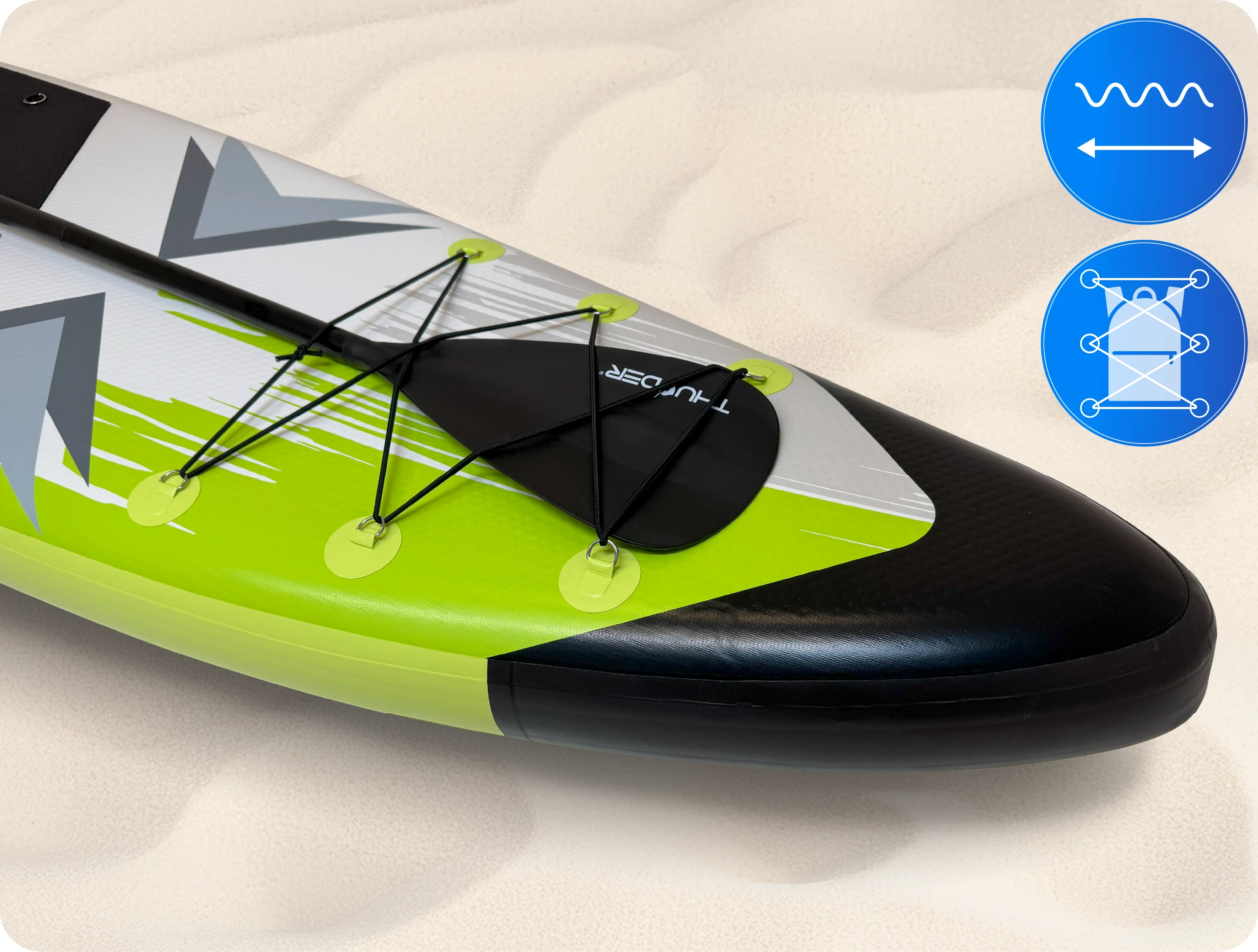 Багажник с еластично въже