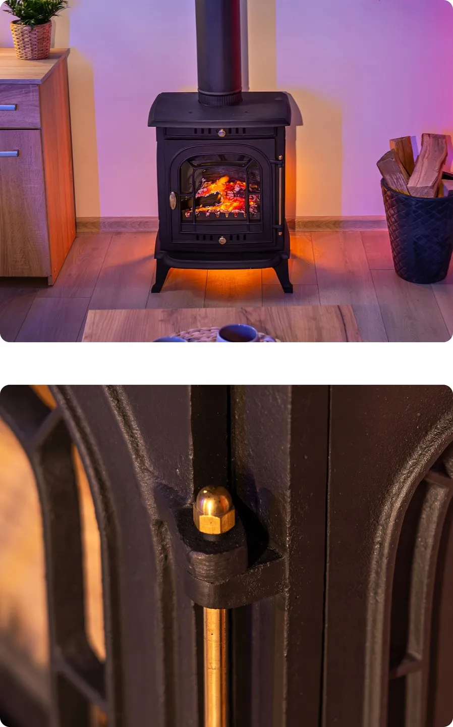 Естетична и функционална печка Mitra