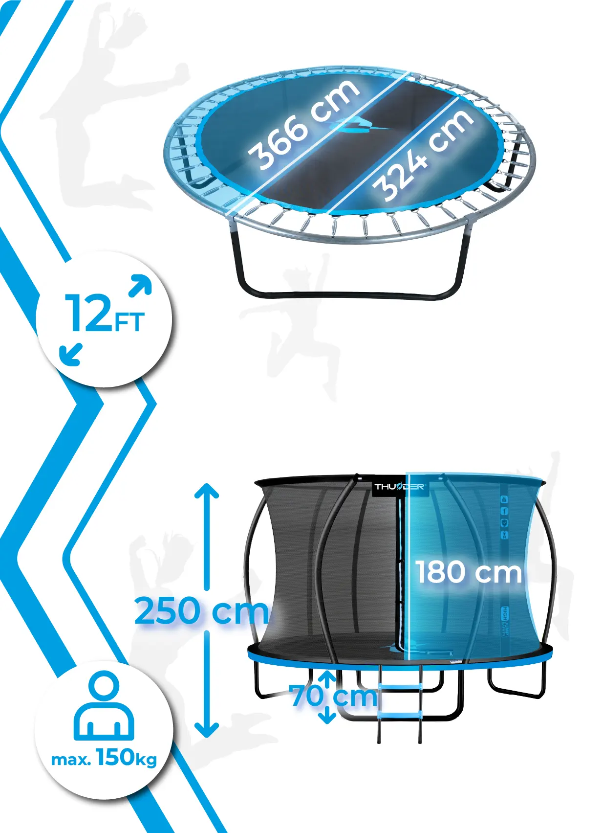 Galwanizowane elementy, drabinka, certyfikaty