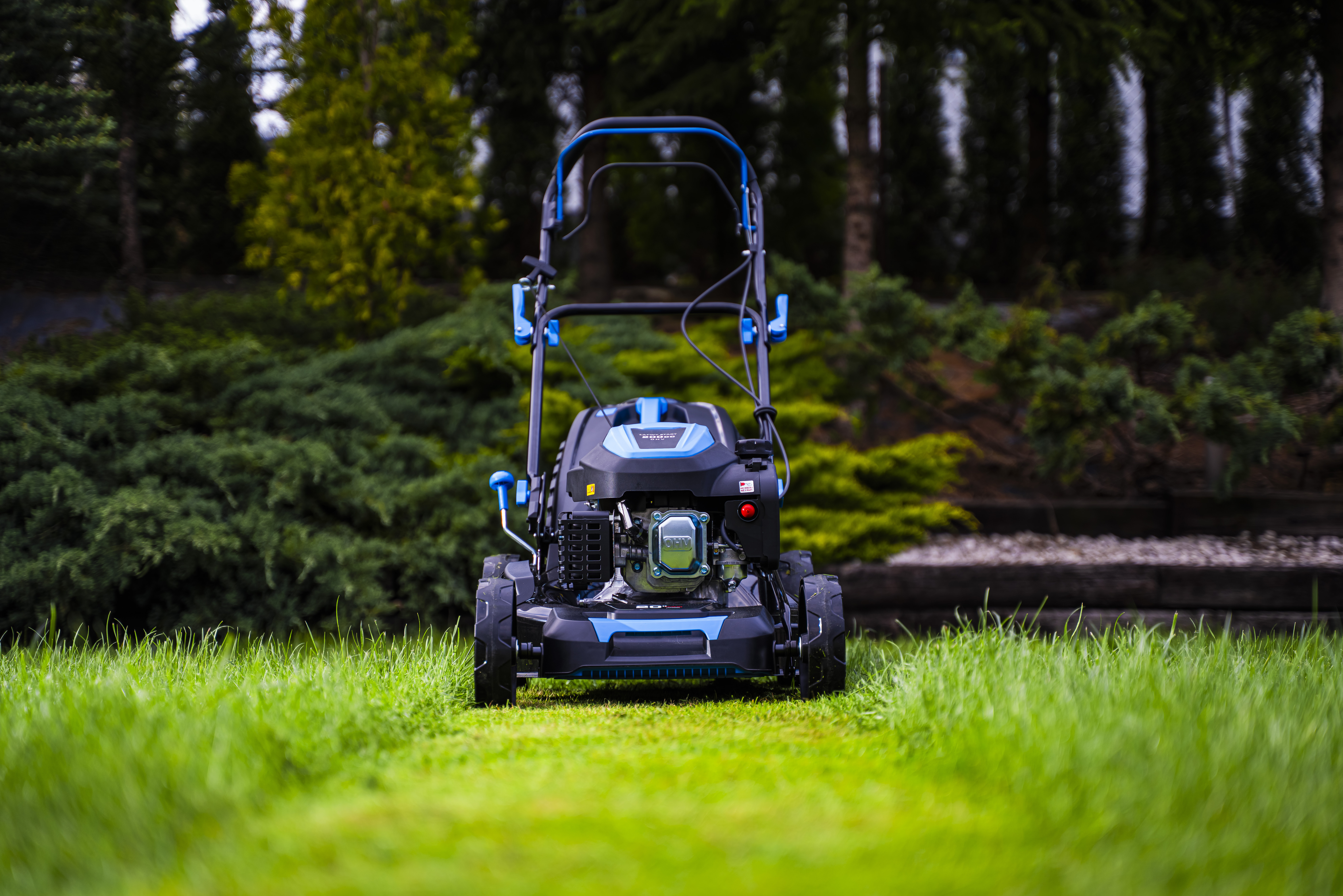 Косачка Hexwelt с функция мулчиране