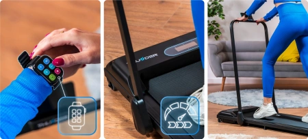 Електрическа бягаща пътека THUNDER VIVA-BLACK