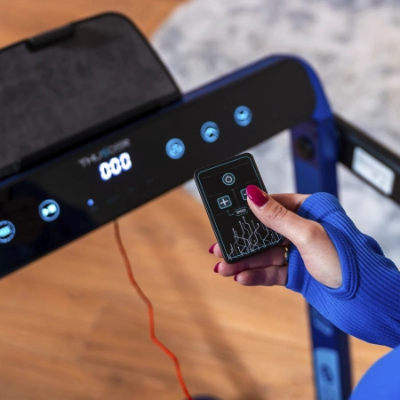 Електрическа бягаща пътека THUNDER RACE-BLUE