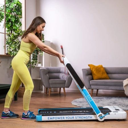 Електрическа бягаща пътека THUNDER RACE-WHITE