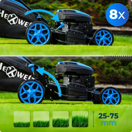 Бензинова косачка Hexwelt HW-KS-200 51cm 3,8kW със задвижване