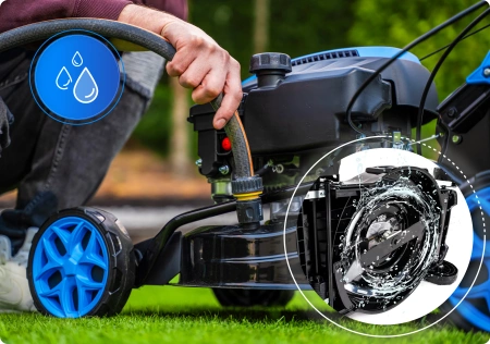 Бензинова косачка Hexwelt HW-KS-150 46cm 2,6kW със задвижване