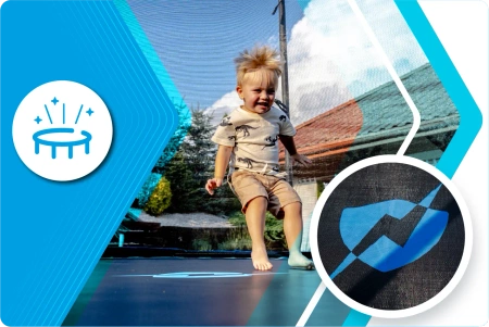 Батут THUNDER INSIDE ULTRA 16FT (488 cm) BLUE