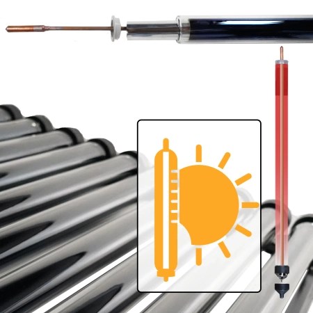 Соларен колектор под налягане с резервоар THUNDER 250 L BLACK