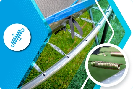 Батут THUNDER INSIDE ULTRA 8FT (244cm) BLUE