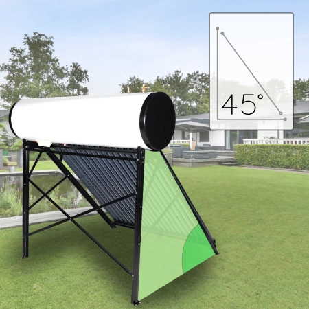 Соларен колектор под налягане с резервоар THUNDER 200 L BLACK