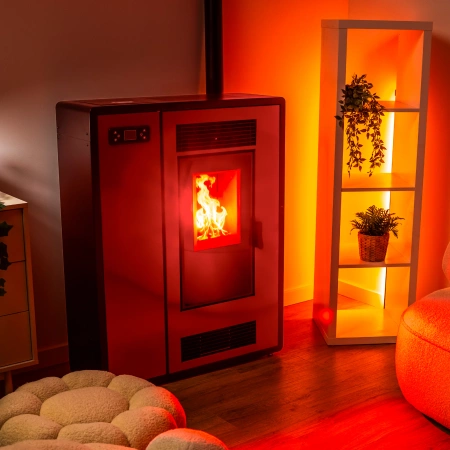 Пелетна камина ARIA RED 12 kW