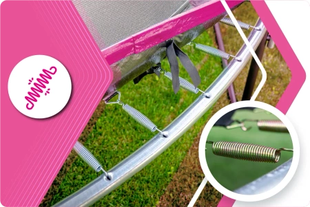 Батут THUNDER INSIDE ULTRA 8FT (244 cm) PINK