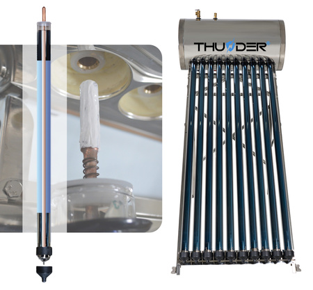 Соларен колектор под налягане с резервоар THUNDER 100 L