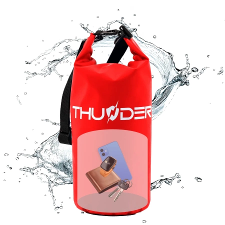 Червена водоустойчива чанта 20 L THUNDER