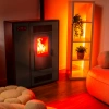Пелетна камина ARIA BLACK 12 kW