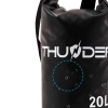 Черна водоустойчива чанта 20 L THUNDER