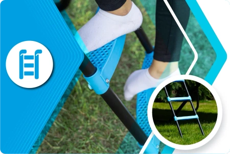 Батут THUNDER INSIDE ULTRA 8FT (244cm) BLUE