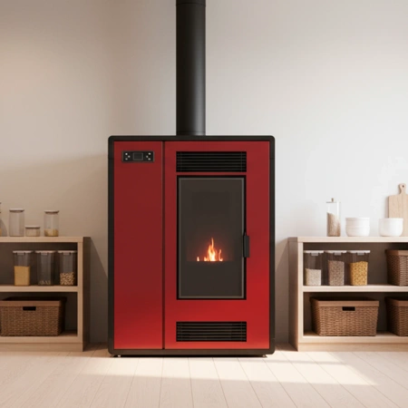 Пелетна камина ARIA RED 12 kW