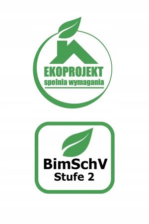 Пелетна камина ARIA BLACK 12 kW