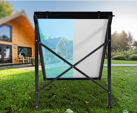 Стойка за един плосък слънчев колектор с площ от 2,5 m