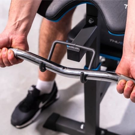 Тренировъчна пейка с скрипец и бицепс опора THUNDER VIGOR-C (Предварителна поръчка 17.12)