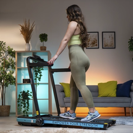 Електрическа бягаща пътека THUNDER IMPACT-BLUE 