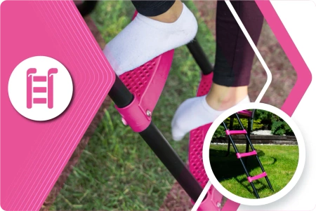 Батут THUNDER INSIDE ULTRA 16FT (488 cm) PINK