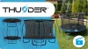 Батут THUNDER INSIDE ULTRA 12FT (366 cm) BLUE