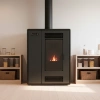 Пелетна камина ARIA BLACK 12 kW