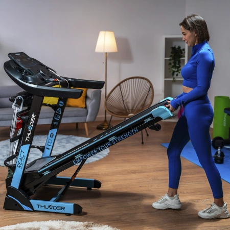 Електрическа бягаща пътека THUNDER REACT-DS-BLACK