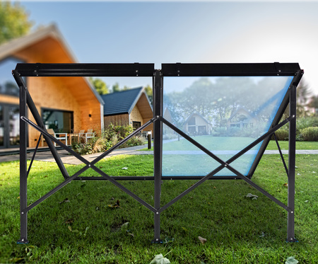 Стойка за два плоски слънчеви колектора с площ от 2,5 m