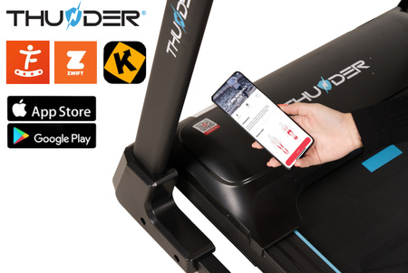 Електрическа бягаща пътека THUNDER RAPID-DS-BLACK