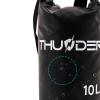 Черна водоустойчива чанта 10 L THUNDER