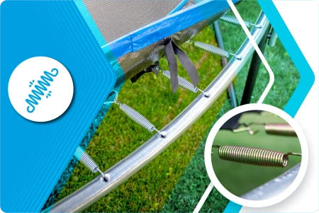 Батут THUNDER INSIDE ULTRA 12FT (366 cm) BLUE