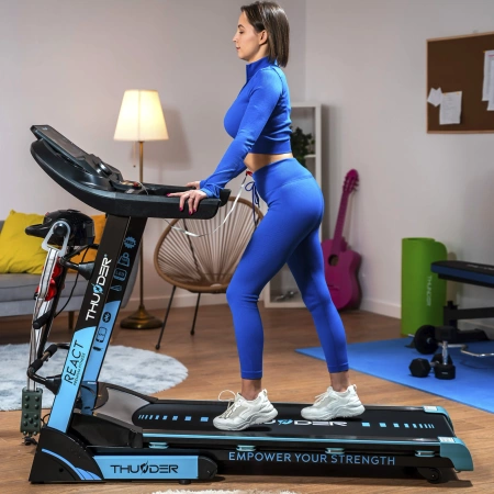 Електрическа бягаща пътека THUNDER REACT-DS-BLACK