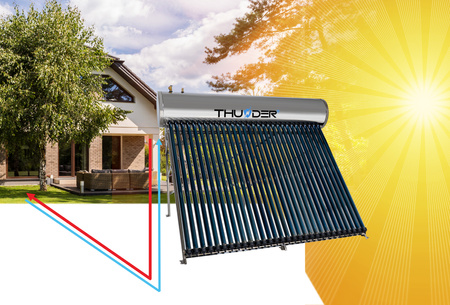 Соларен колектор под налягане с резервоар THUNDER 300 L