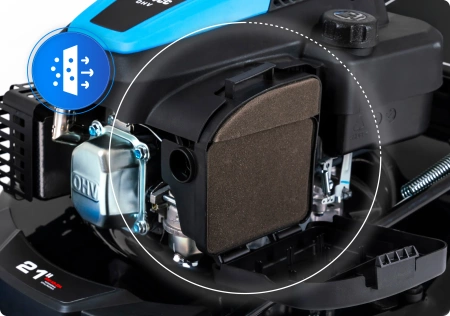 Бензинова косачка Hexwelt HW-KS-224 53cm 4,4kW със задвижване