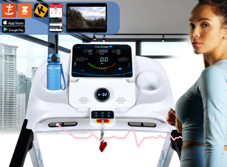 Електрическа бягаща пътека THUNDER REACT-S-WHITE