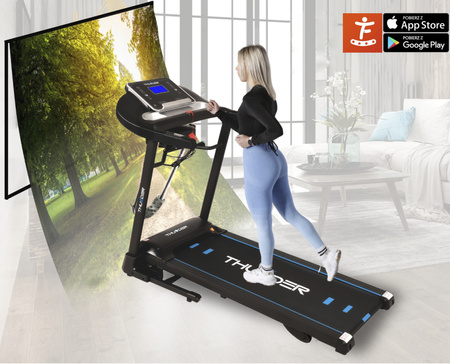 Електрическа бягаща пътека THUNDER RAPID-DS-BLACK