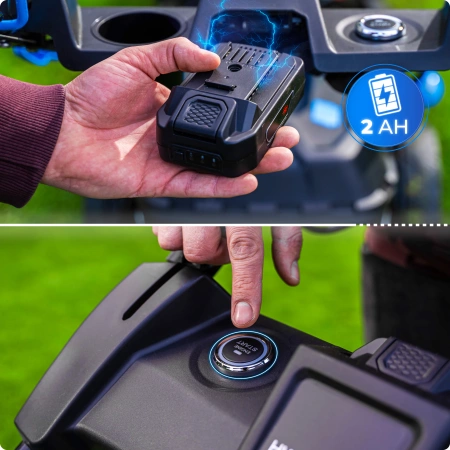 Бензинова косачка Hexwelt HW-KS-224 53cm 4,4kW със задвижване